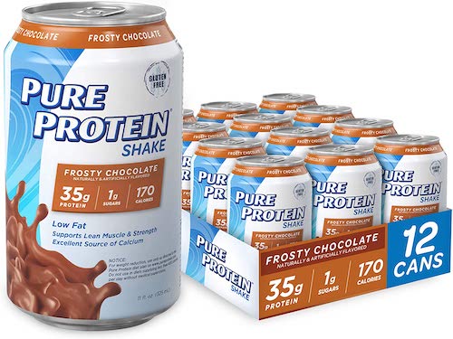 Pure Protein Frosty Chocolate Protein Shake